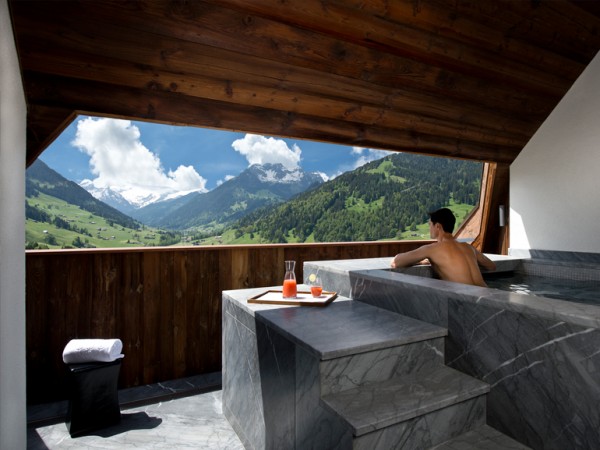 10- Suite Panorama – The Alpina Gstaad (Gstaad, Suíça)