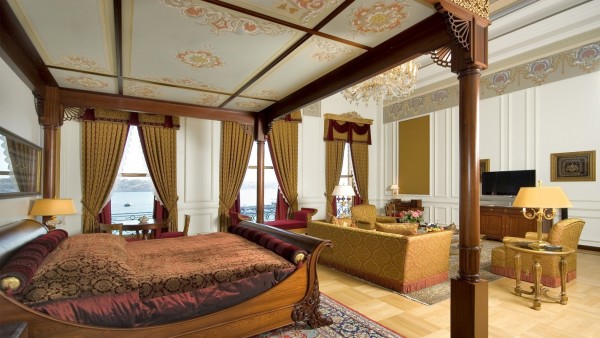 13- A Suite do Sultão – Ciragan Palace Kempinski (Istambul, Turquia)