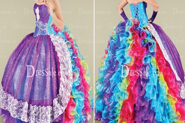 Você gosta de um vestido colorido, né?