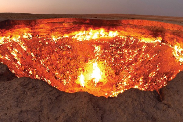Cratera de Darvaz - Turcomenistão