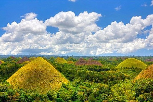 Ver os Chocolate Hills em Bohol
