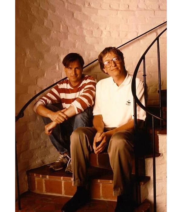 1991 Steve Jobs e Bill Gates