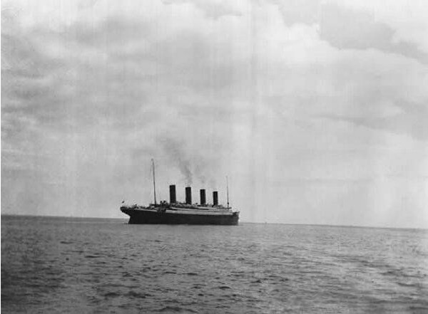 1912 Última fotografia do Titanic antes do naufrágio