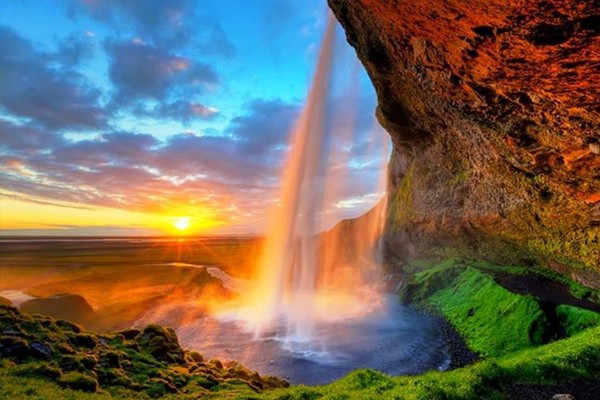 Cachoeira Seljalandsfoss, Islândia