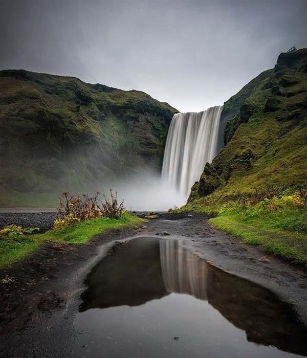 Cachoeira Skogafoss, Islândia