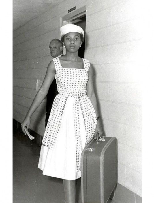 Annie Lumpkins, ativista pelo voto feminino nos EUA – 1961