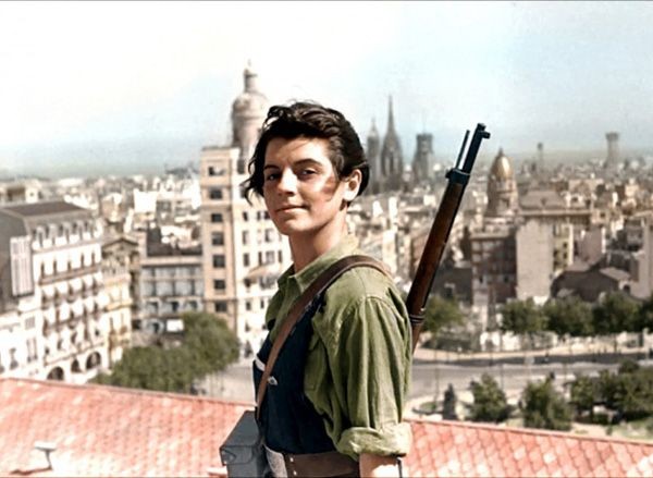 Marina Ginesta, militante comunista e participante da Guerra Civil Espanhola – 1936