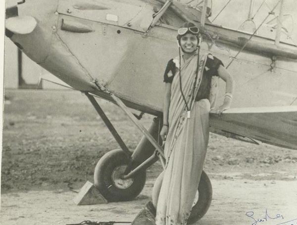 Sarla Thakral, a primeira indiana a conquistar uma licença para pilotar – 1936