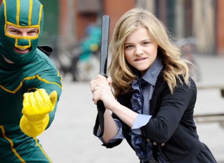 12 atores famosos que fazem suas próprias cenas de risco, chloë grace  moretz diario de um banana 