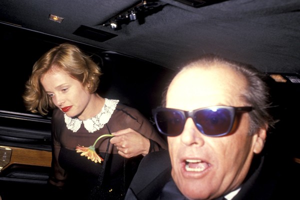 Jack Nicholson e Rebeca Broussard