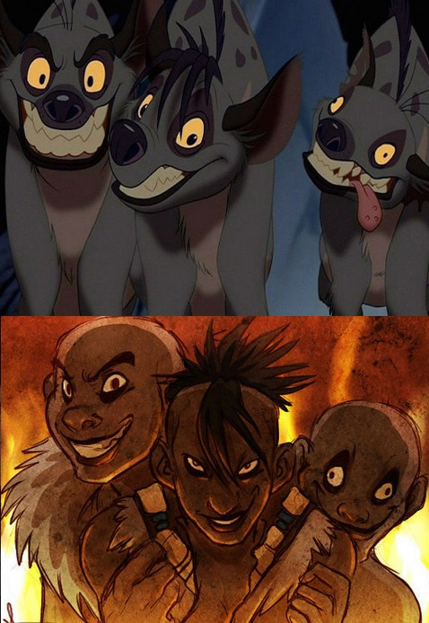 As Hienas – O Rei Leão
