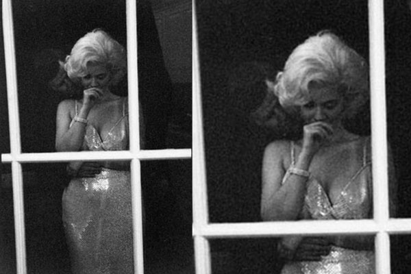 Marilyn Monroe e JFK, em um suposto romance