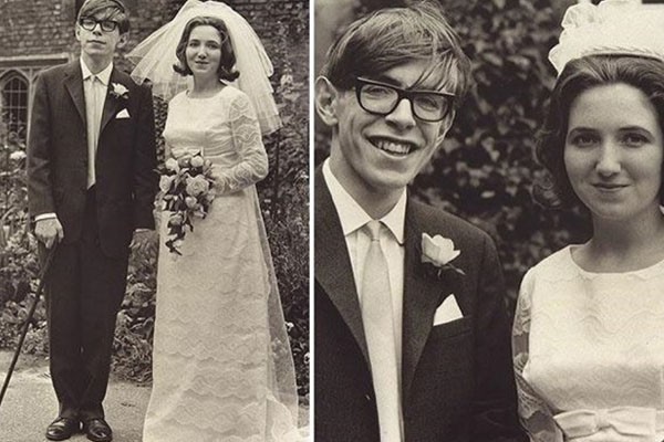 Stephen Hawking com Jane Wilde