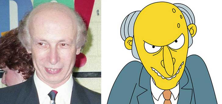 O senhor Burns - Os Simpson
