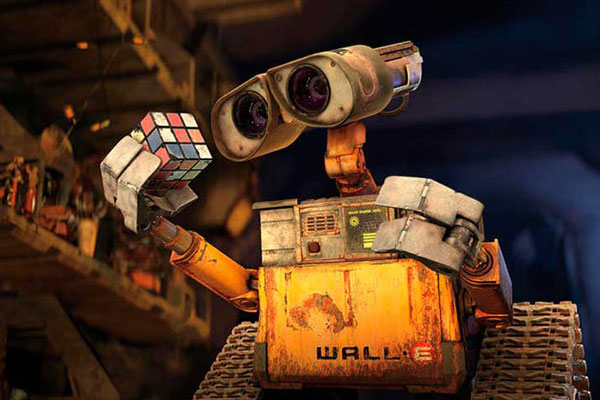 Wall-e é o apelido que deram a Walt Disney