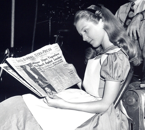 Kathryn Beaumont inspirou o personagem de Alice no País das Maravilhas