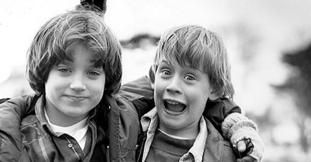 Dois garotos talentosos, Macaulay Culkin e Elijah Wood