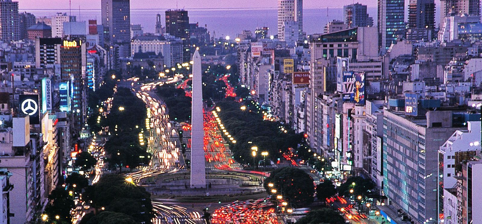 O Obelisco de Buenos Aires hoje
