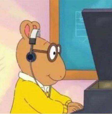 Arthur sempre teve dificuldade em ter os ouvidos pra cima.