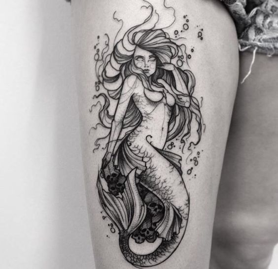O que a tatuagem de sereias significa?