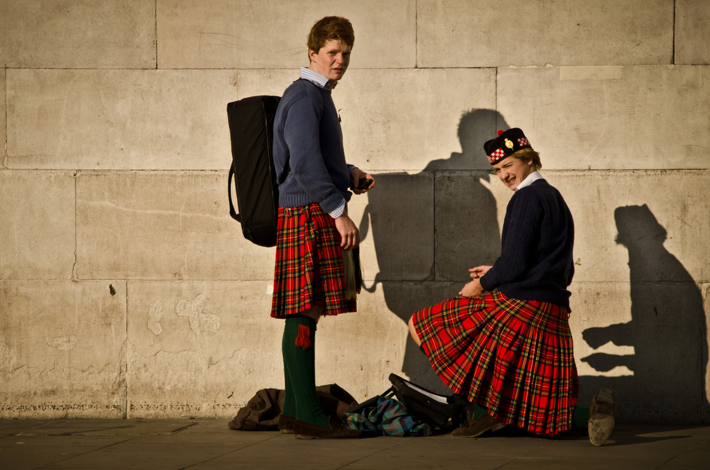 Escócia: eles usam saias e recitam poemas uma vez por ano