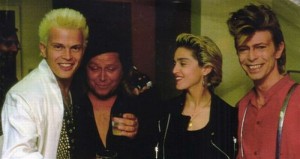 Billy Idol, Madonna e David Bowie