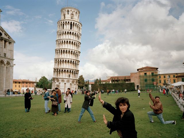 Como é estar na Torre de Pisa?