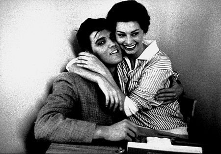 Sophia Loren e Elvis Presley se encontraram apenas uma vez