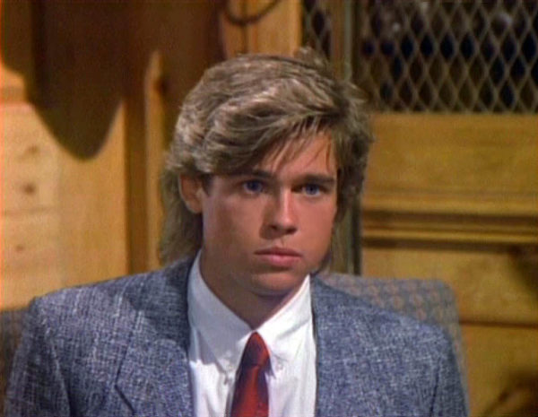Brad Pitt na série Dallas (1987)