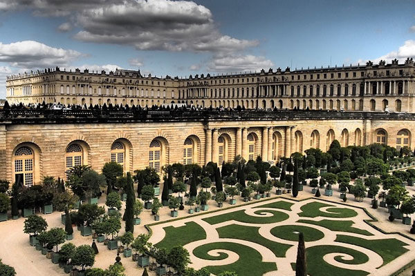 O Palácio de Versalhes na França