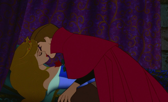 O beijo mais mágico, 'A Bela Adormecida'