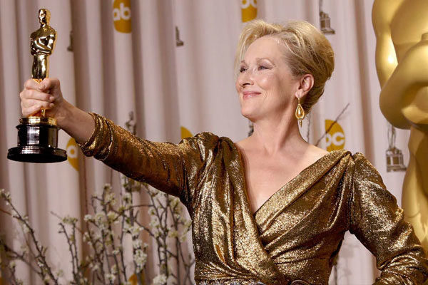 Meryl Streep foi a mais indicada