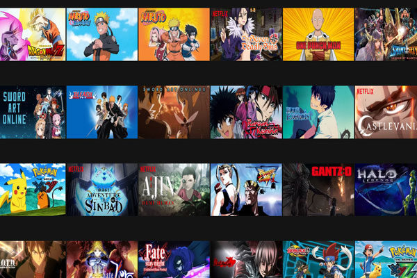 código netflix anime