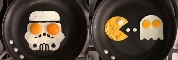 Café da manhã que se parece com uma verdadeira obra de arte, você não sabe se deve comer ou preservá-los