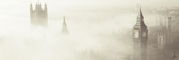 Fotos antigas da névoa assassina de 52. A fumaça assumiu toda Londres!