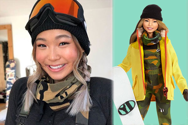 Chloe Kim, campeã de snowboard