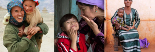 Fotos que nos mostram o vínculo entre mães e seus filhos ao redor do mundo