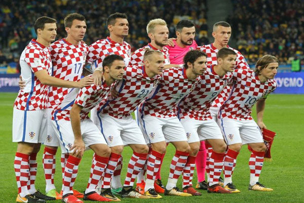 A seleção da Croácia
